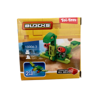 Toi-Toys 2 in 1 Dino Blocks 