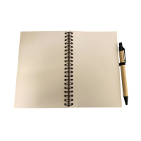 Notitieboekje met pen "Recicle"