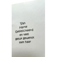 Geboortekaart een Dochter