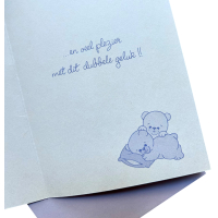 Geboortekaart Tweeling