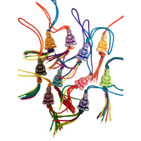 Gelukspoppetjes Meditatie Boeddha 10 stuks