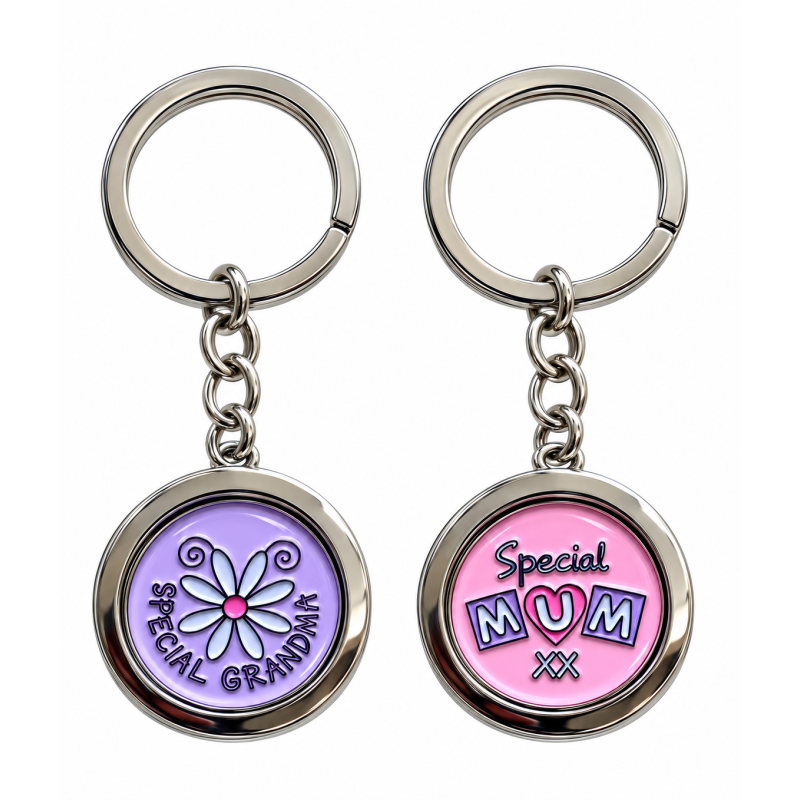 Sleutelhanger Moederdag Spinning Keyring Special Grandma