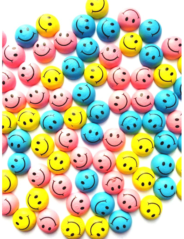 Plakkers Smileys 10 stuks 