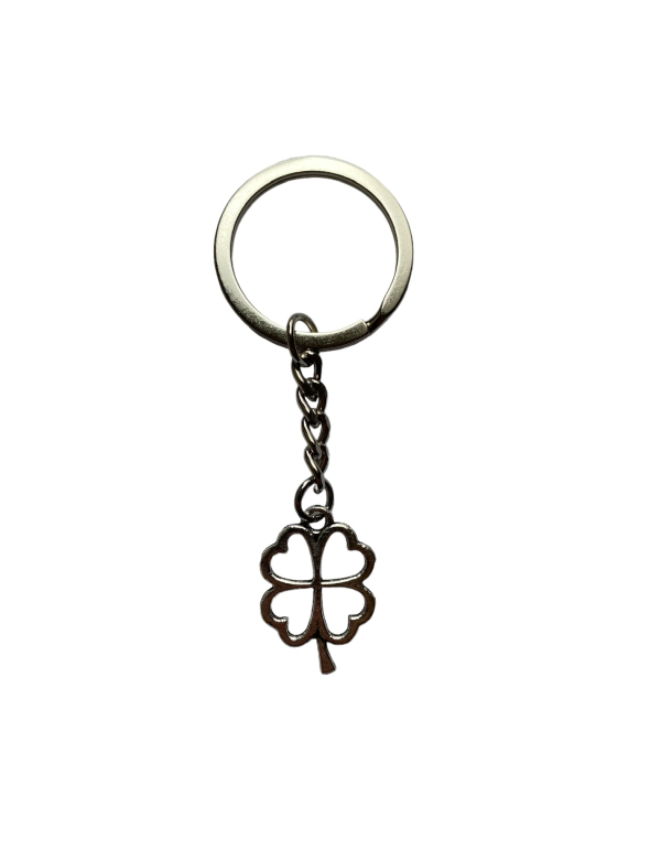 Sleutelhanger Klavertje vier 