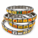 Heiligen armbandje RVS Schakel