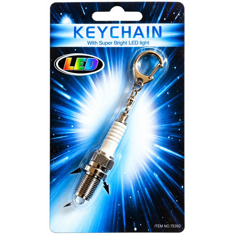 Sleutelhanger Bougie met Ledlight