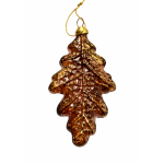 Kerst hanger Blad, Glas