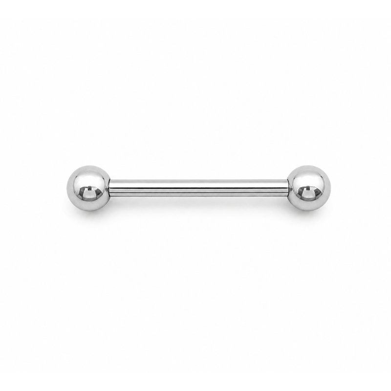 Tongpiercing Tepelpiercing Zilverkleurig 1.6x5