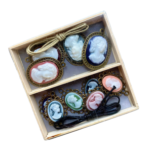 Sieraden set hangers 10 stuks met touw Sieraden set hangers 10 stuks met touw