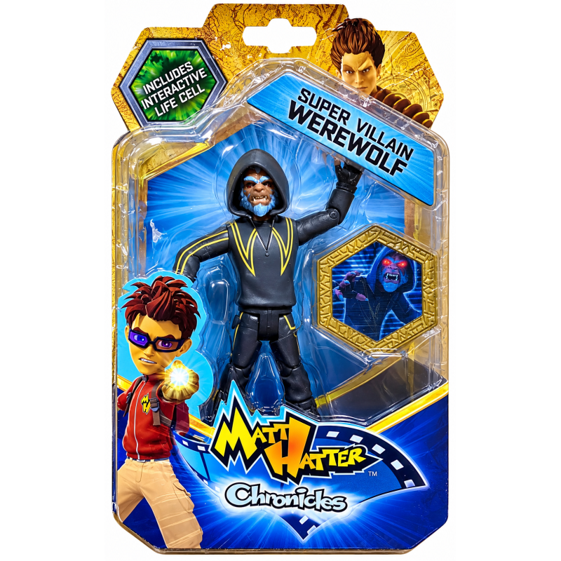 Super Villian Werewolf Actiefiguur Matt Hatter Chronicles