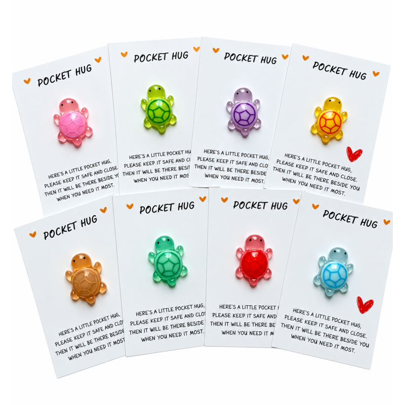 Pocket Hug Schildpad Glow in the dark
