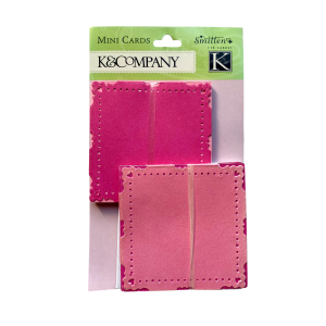 K&Company mini cards met envelop 12 stuks K&Company mini cards met envelop 12 stuks