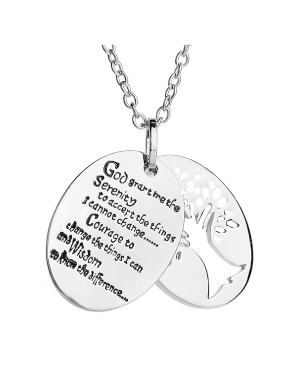 Ketting Levensboom met Serenity Prayer