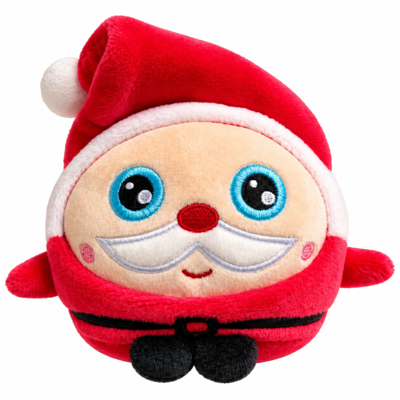 Squishimals Noel Kerst knuffel Kerstman