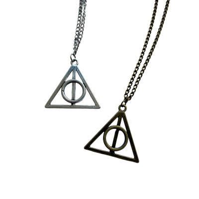 Harry Potter ketting Deathly Hallows in 2 kleuren