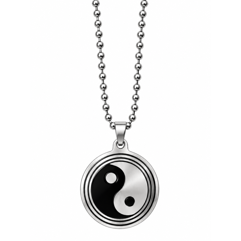 Ketting YinYang Rond