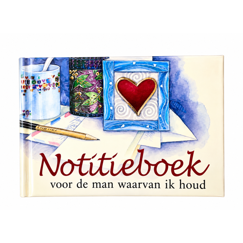 Notitieboek voor de man waarvan ik houd 