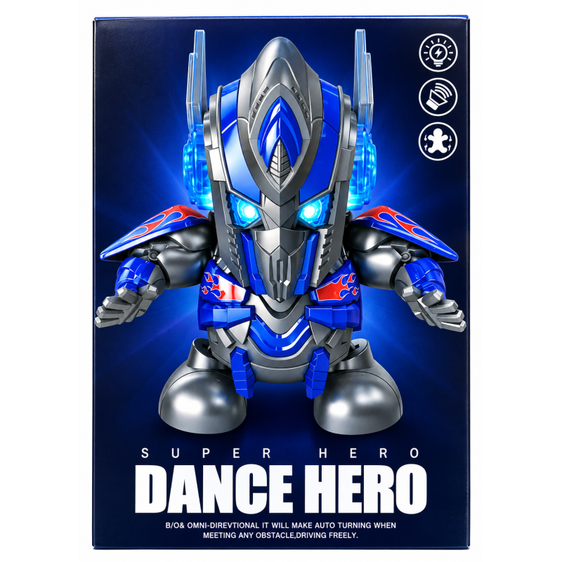 Dansende Superheld Robot met licht en geluid