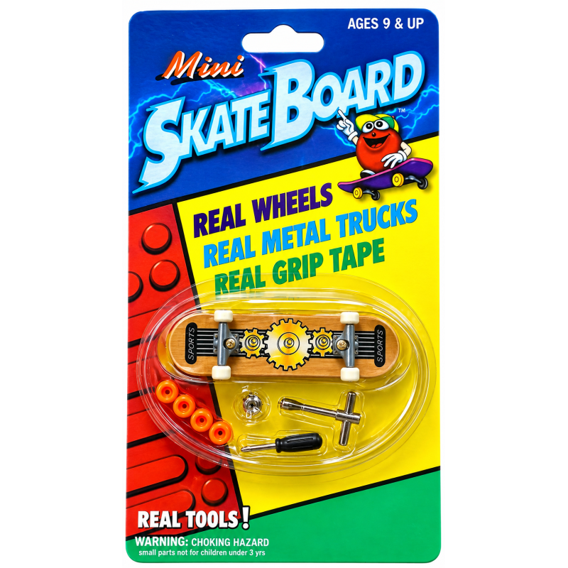 Mini skateboard Finger skateboard in 6 modellen 
