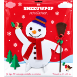 3D Sneeuwpop versieren 