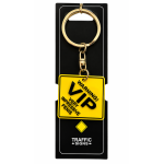Sleutelhanger Traffic Signs "Warning VIP"