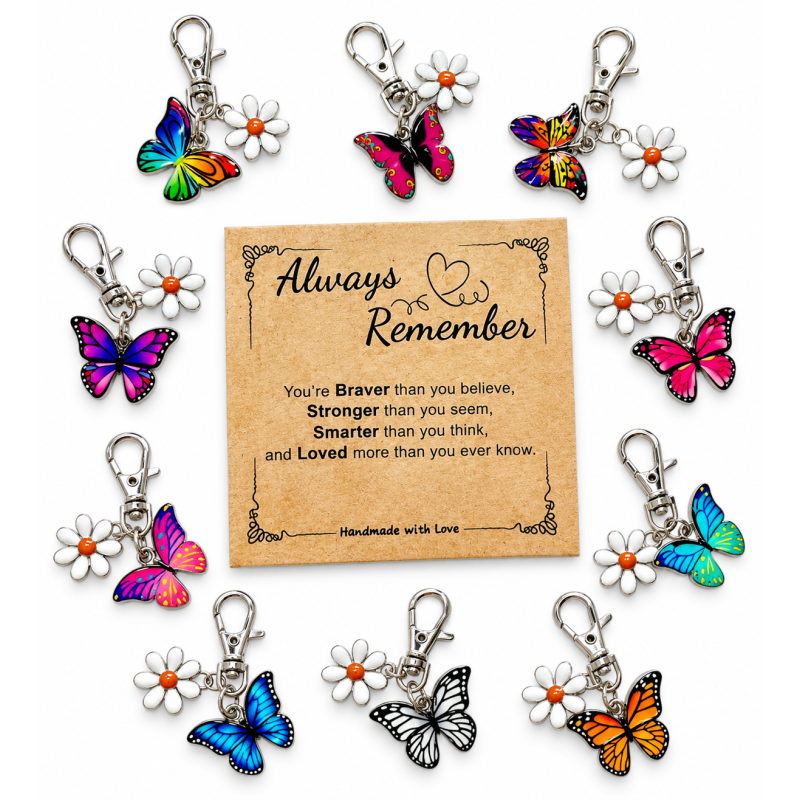 Pocket Hug Vlinder Sleutelhanger