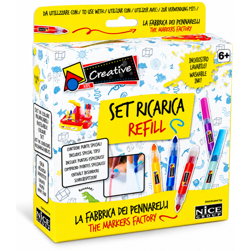 Creative Kids Stiftenfabriek Navulset, Maak je eigen Stiften