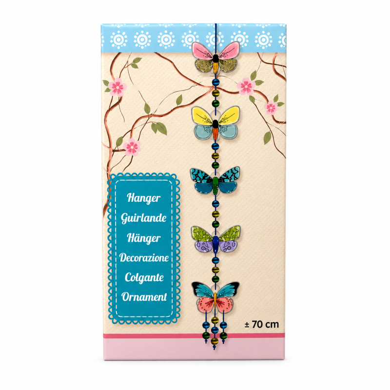 Knutseldoosje Vlinder Hanger 