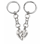 Set van 2 Sleutelhangers, Best friends, Hartjes
