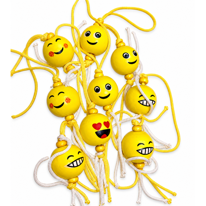 Gelukspoppetjes Emoji Smiley bol 10 stuks 