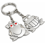 Set van 2 sleutelhangers Liefde Kikkers