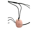 Ketting met Rozenkwarts edelsteen hanger