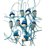 Gelukspoppetjes Geboorte Fles en Speen blauw 10 stuks 