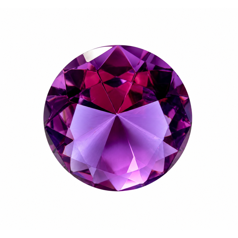 Geluks diamant paars 