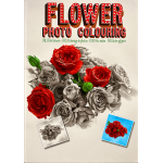 Foto kleurboek Bloemen 