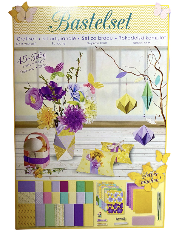 45 delig Craftset Do it yourself Bloemen