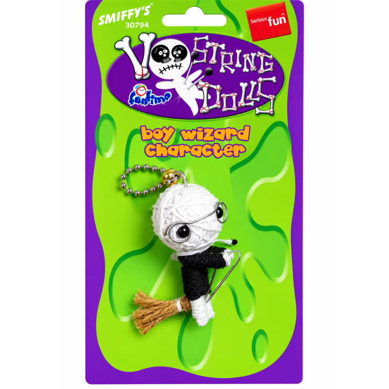 Smiffy's string voodoo dolls Boy wizard character