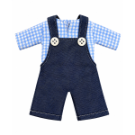 Vis Ta Vie Salopette crav jeans Poppen tuinbroek