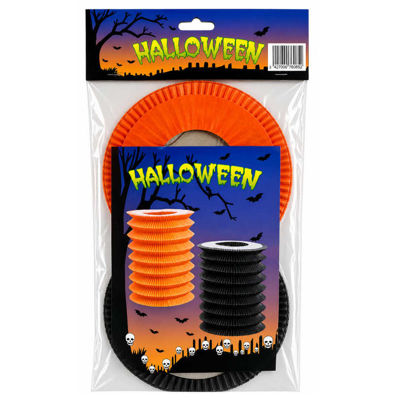 Halloween Lampionnen 6 stuks