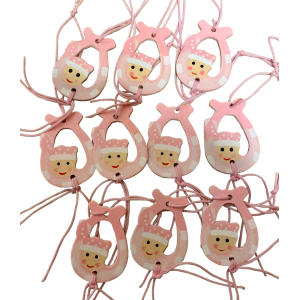 Gelukshanger Baby Meisje 10 stuks