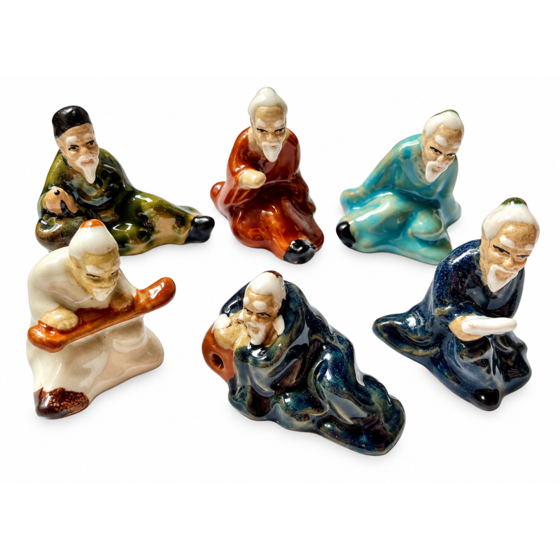 Geluks beeldjes 6 wijzen