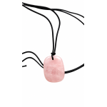 Ketting met Rozenkwarts edelsteen hanger