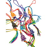 Gelukspoppetjes Meditatie Boeddha 10 stuks