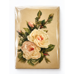 Koelkast magneet Bloemen Wit