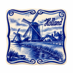 Koelkastmagneet Tegel Holland Vierkant 