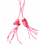 Gelukspoppetjes Geboorte Fles en Speen roze10 stuks