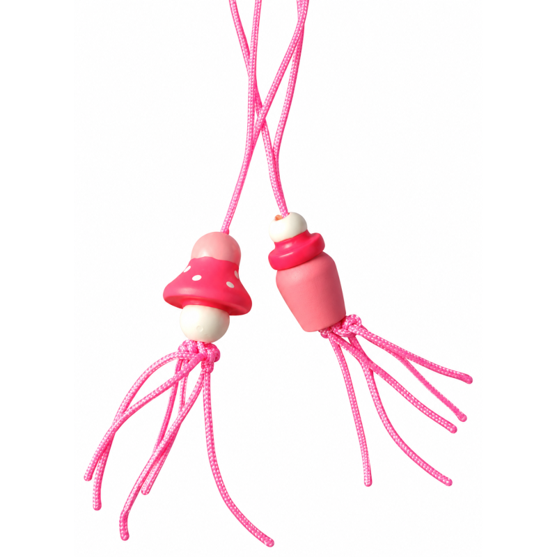 Gelukspoppetjes Geboorte Fles en Speen roze10 stuks