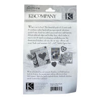 K&Company mini cards met envelop 12 stuks 