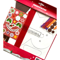 3D Sneeuwpop versieren 