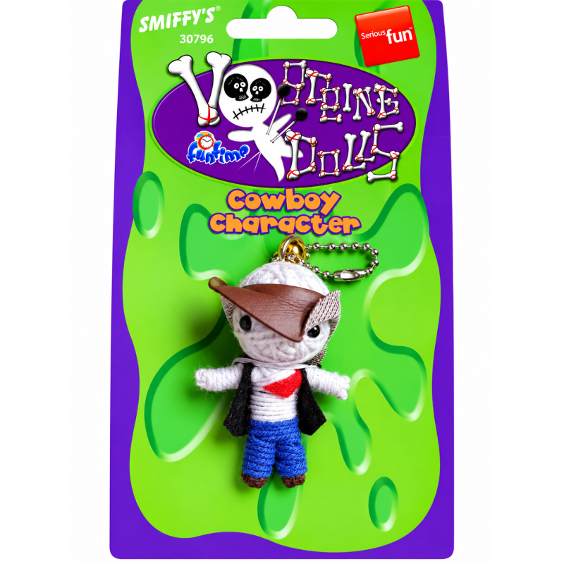 Smiffy's string VOODOO Doll Cowboy character